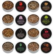 Micovay front display of eight tins showing variety and gifting appeal
