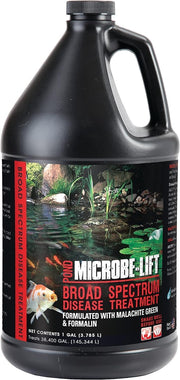 MICROBE-LIFT front label showing product identity and gallon container benefit