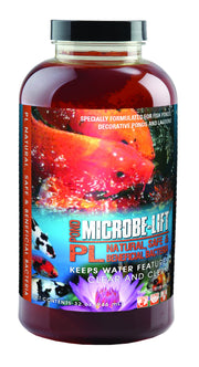 MICROBE-LIFT front label showing product name and size, clarifies usage benefits