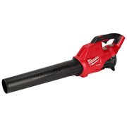 Milwaukee blower front view showing compact design and professional power