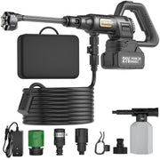 MIMYTH front view showing compact washer and controls for portable convenience