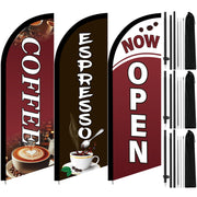 Mindsoft flag front packaging showing bold coffee messaging and easy setup benefit