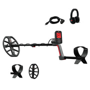 MINELAB Vanquish 560 front profile showing compact shaft and coil, for easy handling