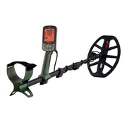 MINELAB X-Terra PRO control pod front view showing intuitive controls and quick access