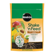 Miracle-Gro front label of 8 lb bag showing product name and benefits