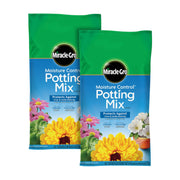 Miracle-Gro front packaging showing moisture control and benefits