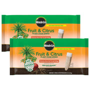 Miracle-Gro front packaging showing two 12-count packs and product benefits