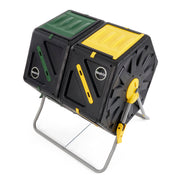 Miracle-Gro front view showing dual chamber and continuous composting benefit