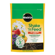 Miracle-Gro front packaging showing product and quick benefits