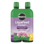 Miracle-Gro front packaging showing product branding and two bottles, reliable refill option