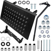 Misakomo front packaging showing chute blocker kit and easy identification benefit