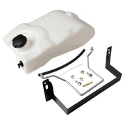 Misakomo front view fuel tank showing fit and secure installation benefit