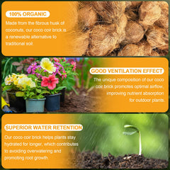 Miuwauer coir mixed with perlite demonstrating improved drainage and aeration benefit