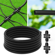 MIXC coiled 25ft tubing front view showing compact storage benefit