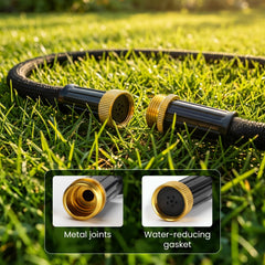 MIXC 360° swivel connector in hand demonstrating easy twist-free handling