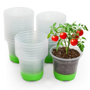 MIXC front packaging showing 30 clear nursery pots and benefits