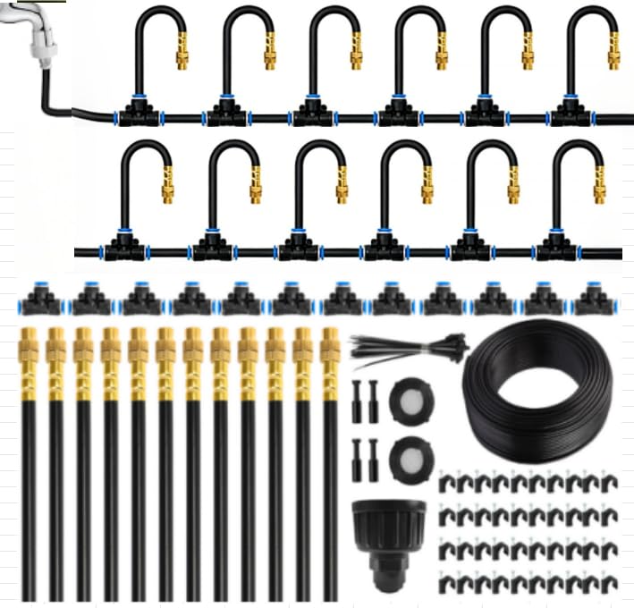 MIXC kit front packaging showing components for quick garden setup