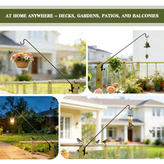 MIXXIDEA rotating pole showing 360 degree adjustment for ideal placement