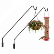 MIXXIDEA front view of wall-mounted deck hook showcasing durable finish