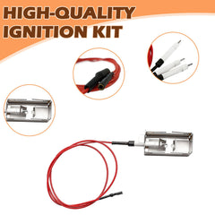 MOASKER ignition wire plugged into 9V spark generator, easy reconnect benefit
