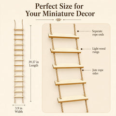 MOCCOOL close-up of wooden rungs showing smooth finish benefit
