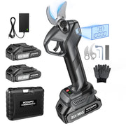 MODOFO front view of cordless pruner showing compact design and ergonomic grip