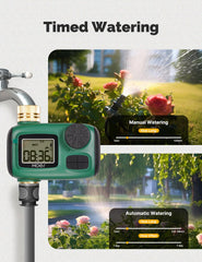 MOES large LCD control panel for easy programming and clear display