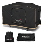 MOFCOVER front view on Blackstone 28 inch grill showing full weather protection