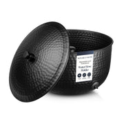 Monarch Abode front view matte black hose holder shows neat curb appeal
