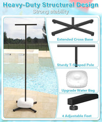 Mondazie base with adjustable feet showing stability on uneven surfaces benefit