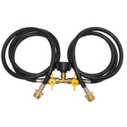 MONKEMON front assembly showing dual outlets and inlet for versatile connection benefits