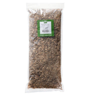 MONTEREY BAY HERB CO front packaging showing one pound bag and label benefit: clean whole flowers