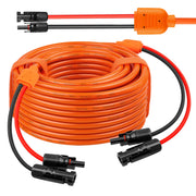 MOOKEERF front connectors showing waterproof seal and quick hookup benefit