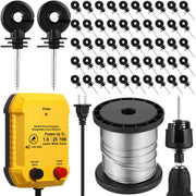 MorningRo energizer front view showing compact design and easy mount, reliable power