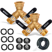 Morvat front packaging view showing dual-outlet splitter benefit