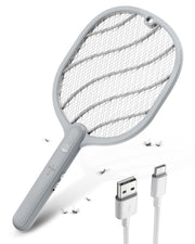 Mosiller front view showing racket design and compact packaging, clear identification and benefit