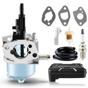 MOTOALL carburetor front view showing clean housing and ports for precise fit