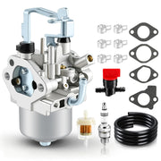 MOTOALL carburetor front view showing throttle linkage and mounting pattern, precise fit