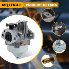 MOTOALL carburetor fuel inlet and needle valve close-up for precise fuel control