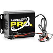 MouseBlocker Prox front view showing compact aluminum housing for durable protection