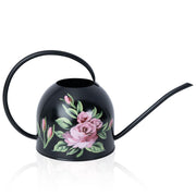 MOYEE white watering can front view showing elegant finish and utility