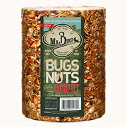 Mr. Bird front packaging cylinder showing label and size improves purchase confidence