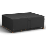 MR. COVER front view of packed cover showing compact storage benefit
