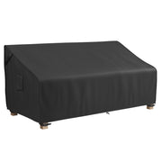 MR. COVER front view on a three-seater sofa showing full protection