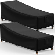 mrrihand front view of covered chaise lounge showing full protection