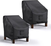Mrrihand front view cover fitted on lounge chair showing full protection