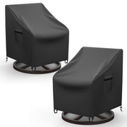 Mrrihand front view of cover fitting swivel chair, protects from rain