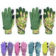 MSUPSAV front view of two green glove pair highlighting packaging and value