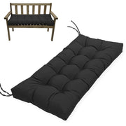 MTMR bench cushion front view showing sleek tufted comfort and support