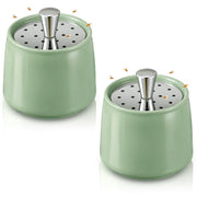 Mysora ceramic trap front view showing compact design and decor-friendly look